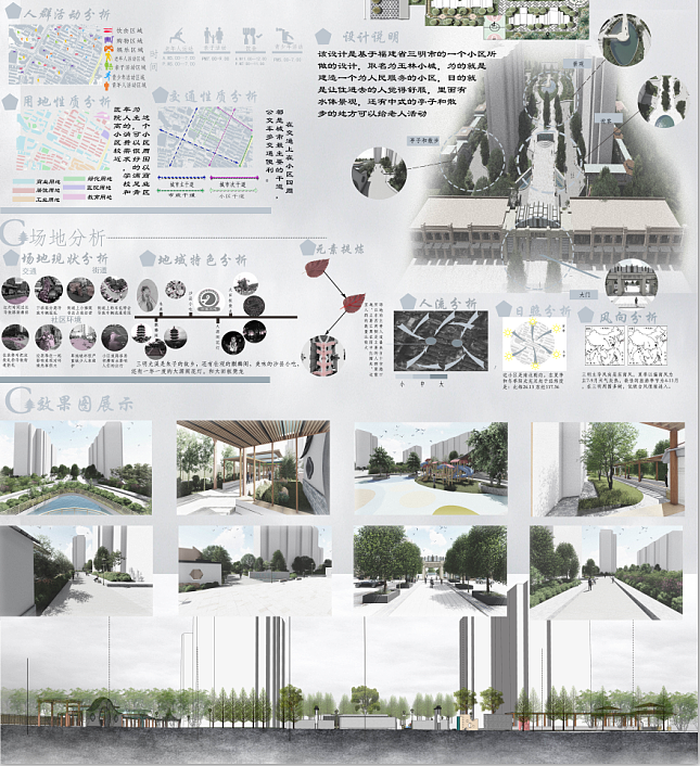 小区景观设计排版（图ZMjEzOTE2ODI0） - 景观设计 - 站酷设计师Z14017471原创素材 - 站酷ZCOOL