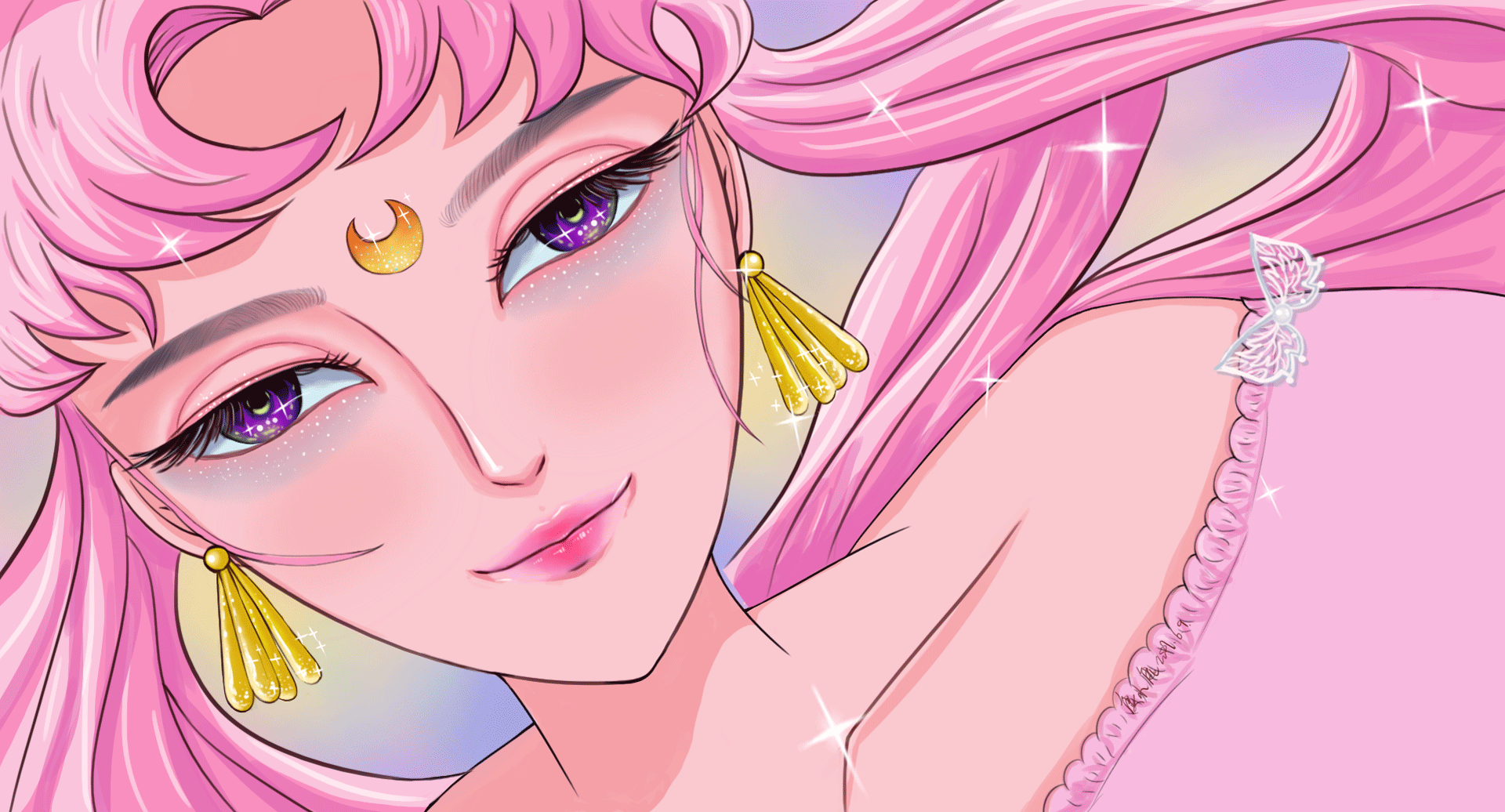 美少女战士（图ZMjU4MjUxNjIw） - 艺术插画 - 站酷设计师与麋小鹿的邂逅原创素材 - 站酷ZCOOL