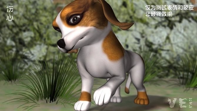 3DS MAX小狗表情动画测试（图ZMzA3MDAxMDQ=） - 动画片 - 站酷设计师chaorenhuifei原创素材 - 站酷ZCOOL