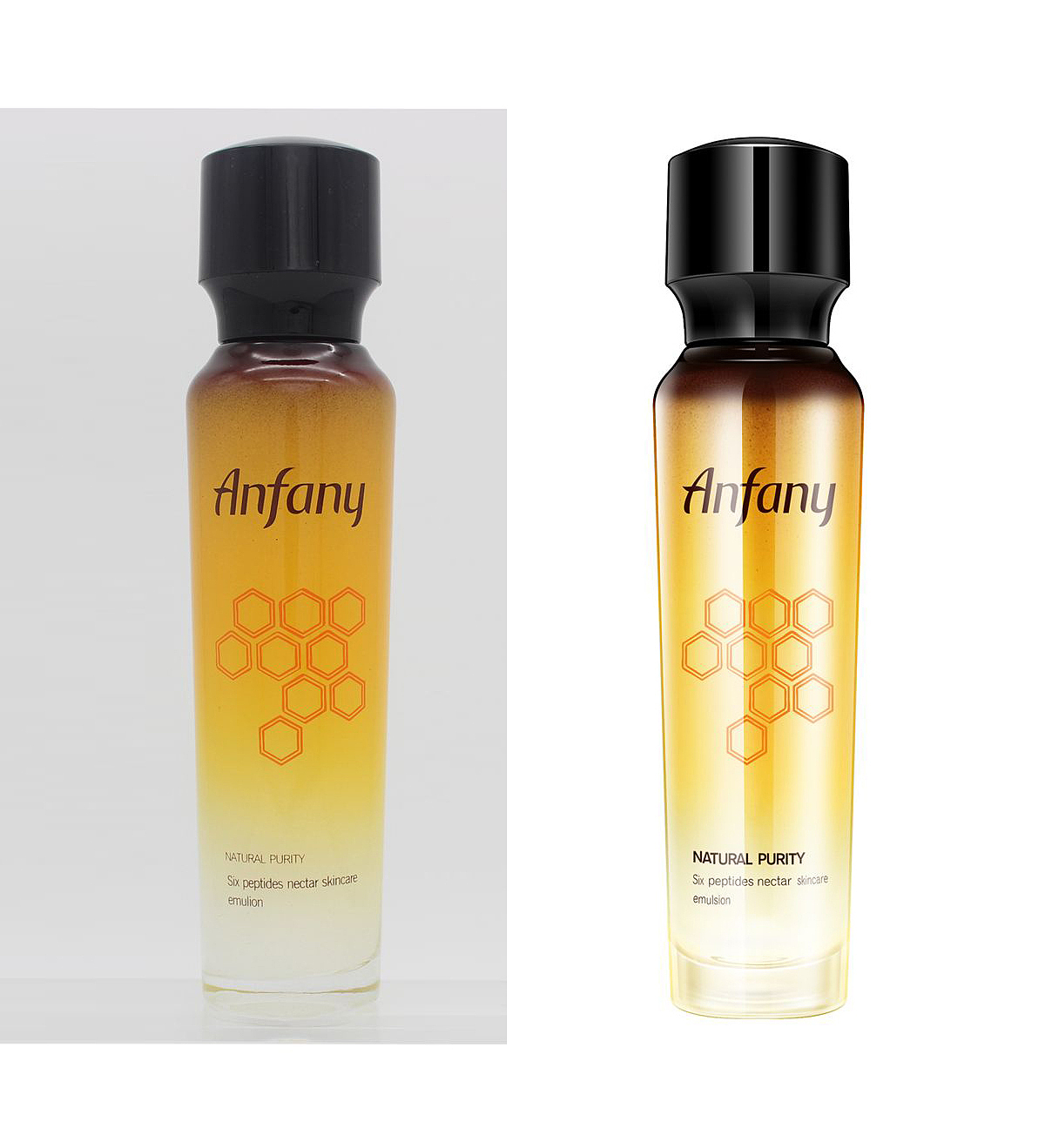 电商产品,玻璃、塑料护肤化妆品瓶子精修图