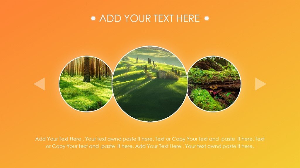 【小苹果】iOS清新多彩通用行业PPT模板