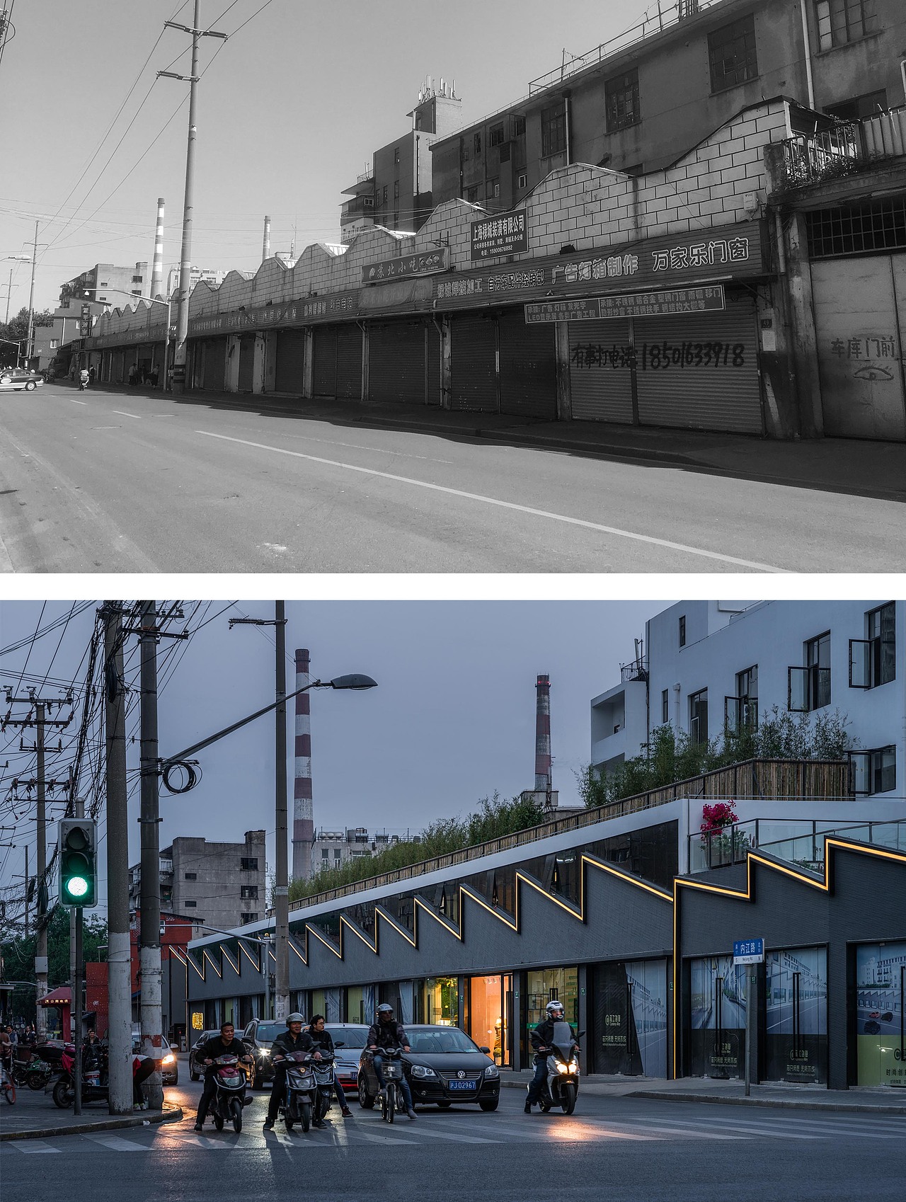 上海灯芯绒厂城市更新–芯工创意园fta建筑设计