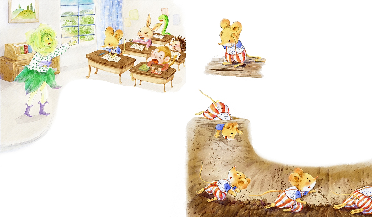 最近画的插图（图ZMjgxMjE1NDQw） - 儿童插画 - 站酷设计师乐豆ss原创素材 - 站酷ZCOOL