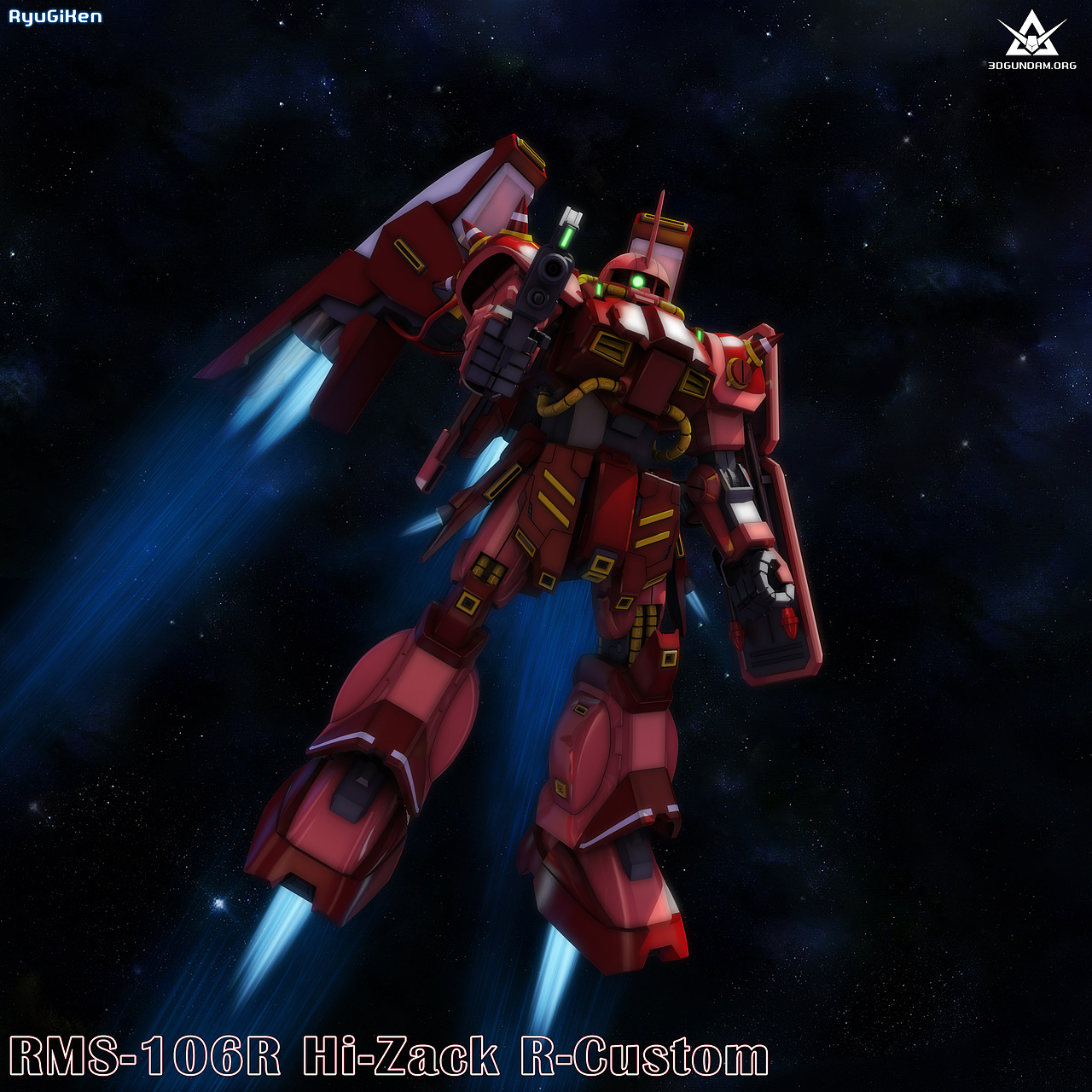 RMS-106R Hi-Zack RyuGiKen's Custom（图ZMTAyOTQ0NzA0） - 动画/影视 - 站酷设计师RyuGiKen原创素材 - 站酷ZCOOL