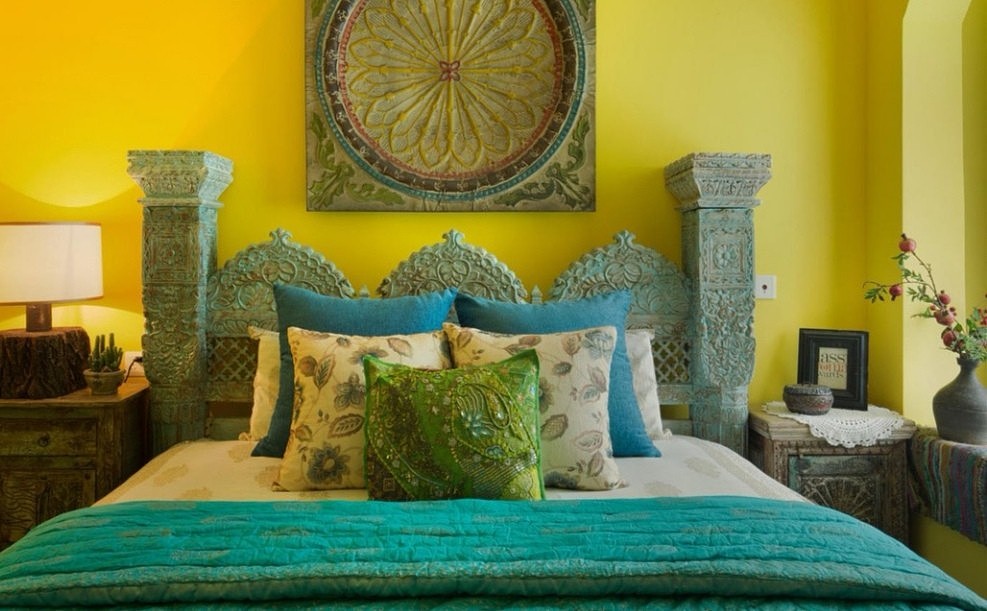 异域风情的主卧,情迷东南亚。