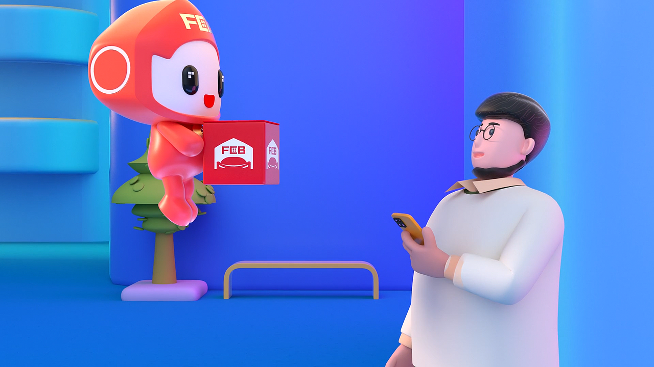 恒大房车宝ip形象动画