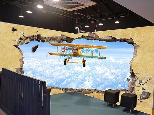 涂鸦案例 景区3D涂鸦设计