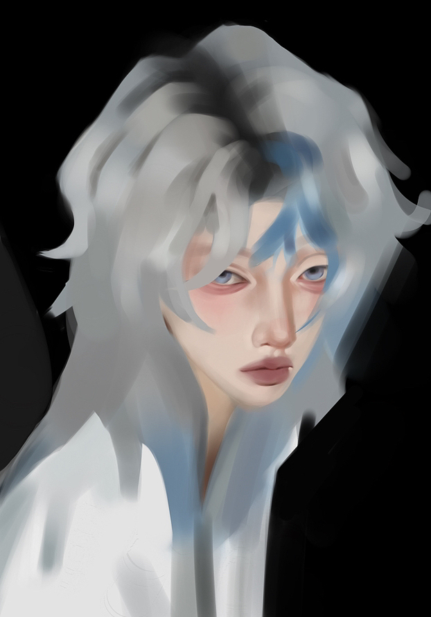 厚涂頭像（圖ZMzY3MDY1Mjky） - 繪畫 - 站酷設(shè)計師正在緩原創(chuàng)素材 - 站酷ZCOOL