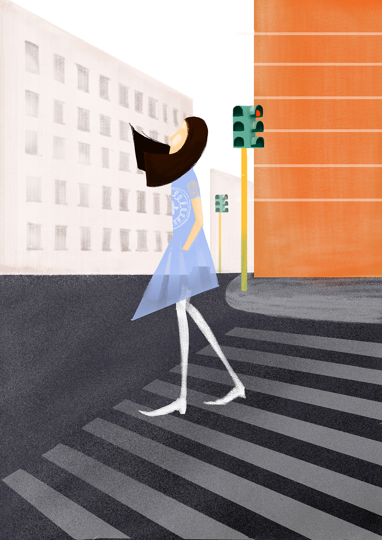 画美女,哦不——城市!