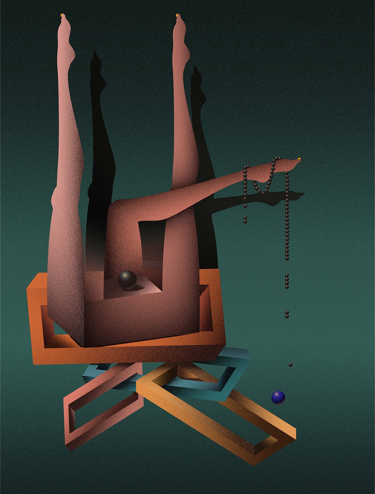 Elsewhere 插画系列（图ZMTk3MjM2NDAw） - 商业插画 - 站酷设计师Yachun吖原创素材 - 站酷ZCOOL