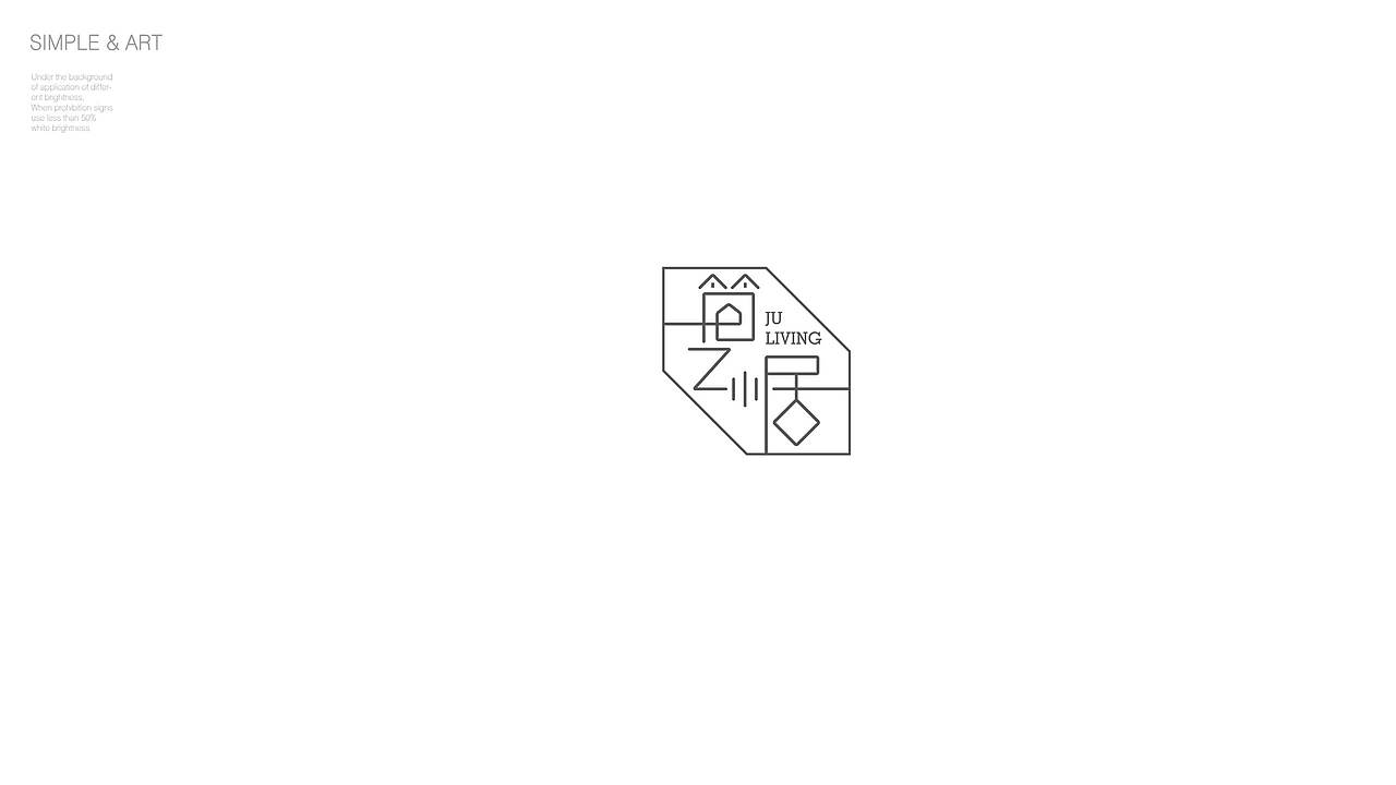 哈尔滨品牌设计师徐佳宁vi设计作品-简艺小居标志提案三|平面|logo|蔚