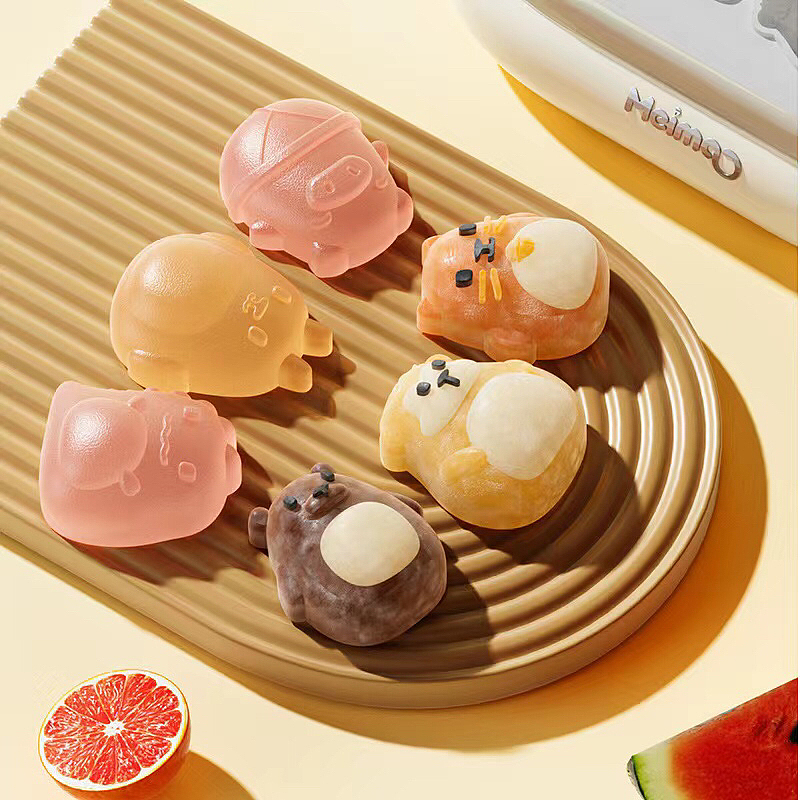 梦研社✖️冰格设计|冰棒模具7个小雪糕