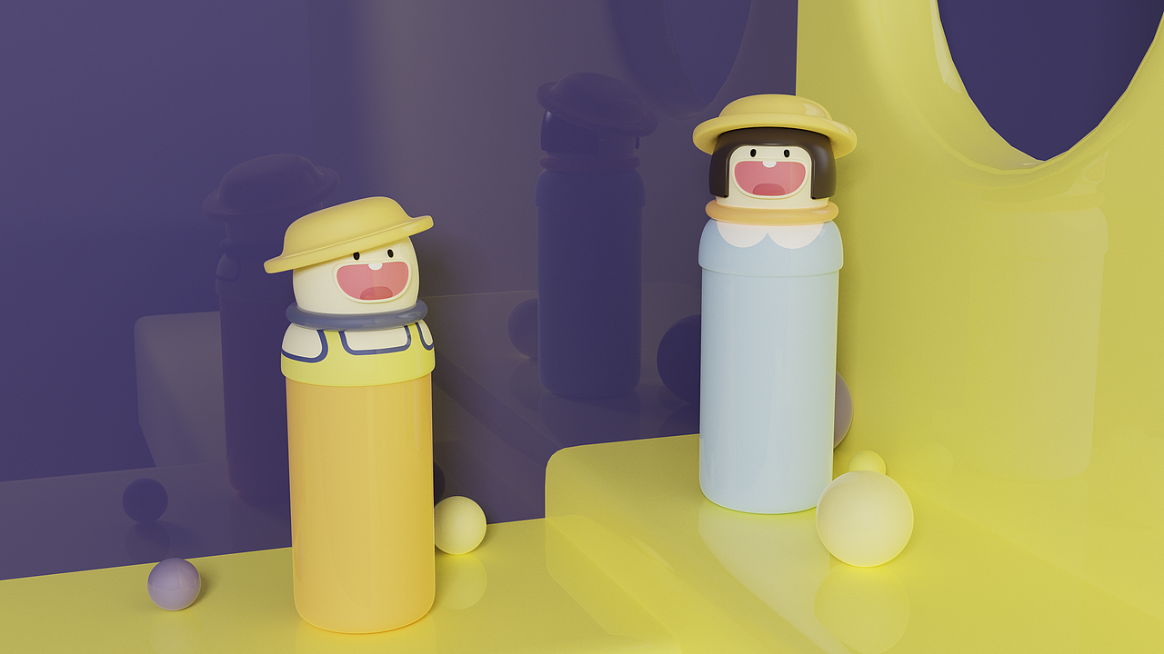 儿童水瓶设计（图ZMjg5MTU2MjAw） - 生活用品 - 站酷设计师Z93812753原创素材 - 站酷ZCOOL