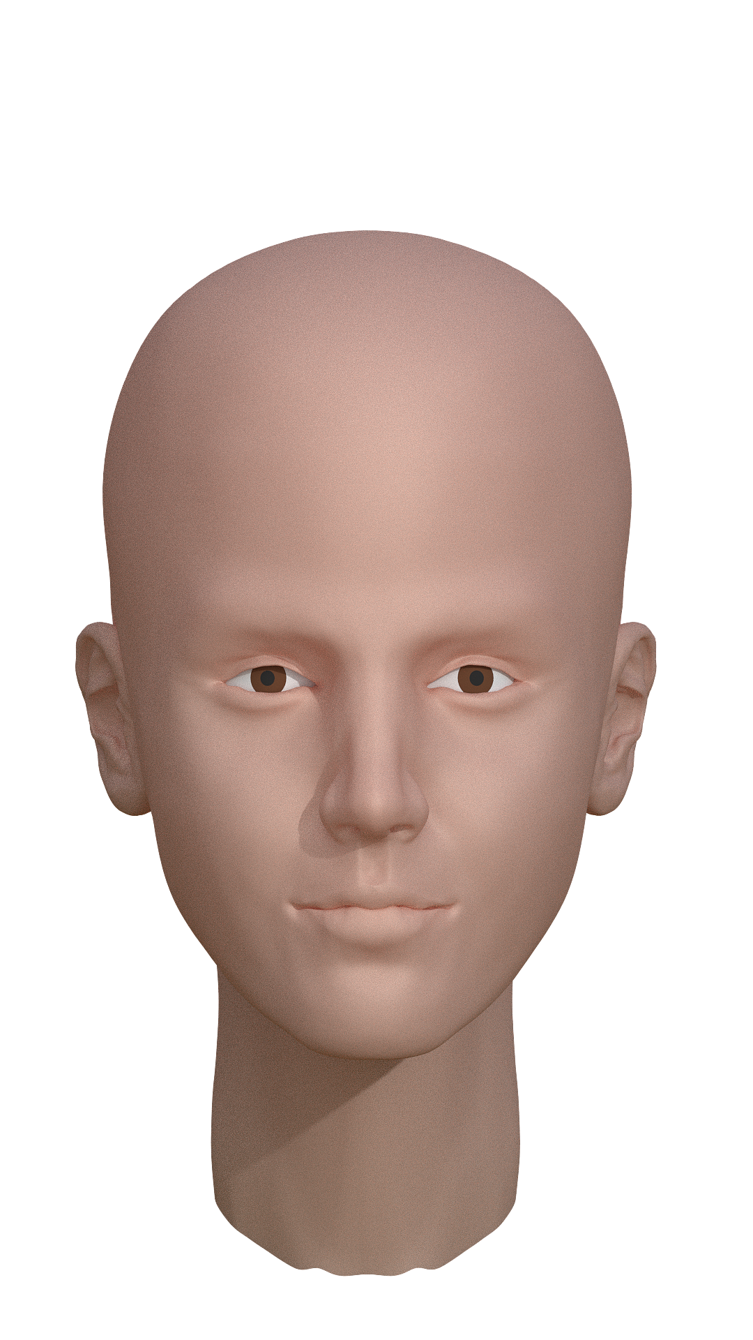 blender 雕刻和建模练习---第一次做人物头像