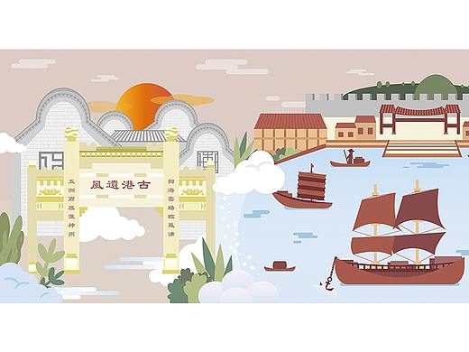 古港印记（个人主页-ZMzY2NDQxMjQ=） - 品牌 - 站酷设计师caibe原创素材 - 站酷ZCOOL