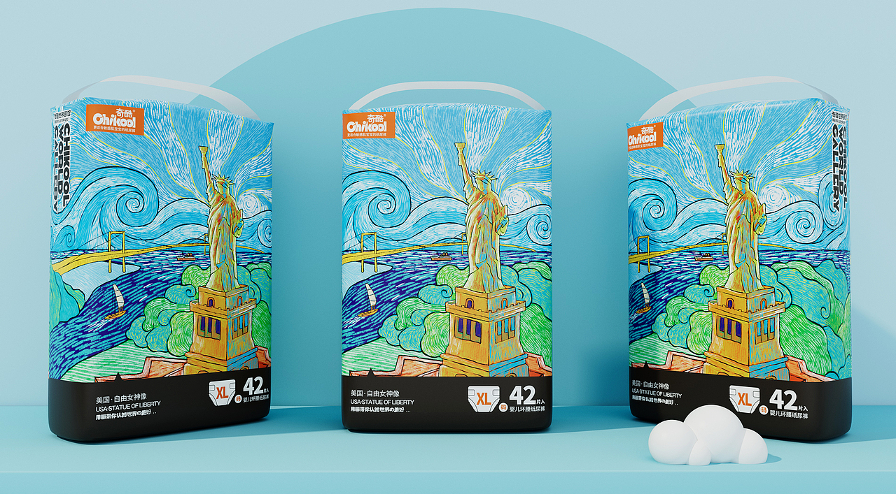 奇酷CHIKOOL纸尿裤 | 用画带你认知世界的美好