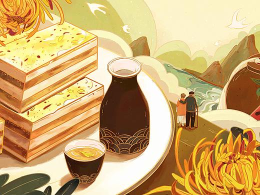 傳統(tǒng)節(jié)日系列（個(gè)人主頁(yè)-ZNTMwNjI5ODA=） - 商業(yè)插畫 - 站酷設(shè)計(jì)師橙小甜Ya原創(chuàng)素材 - 站酷ZCOOL