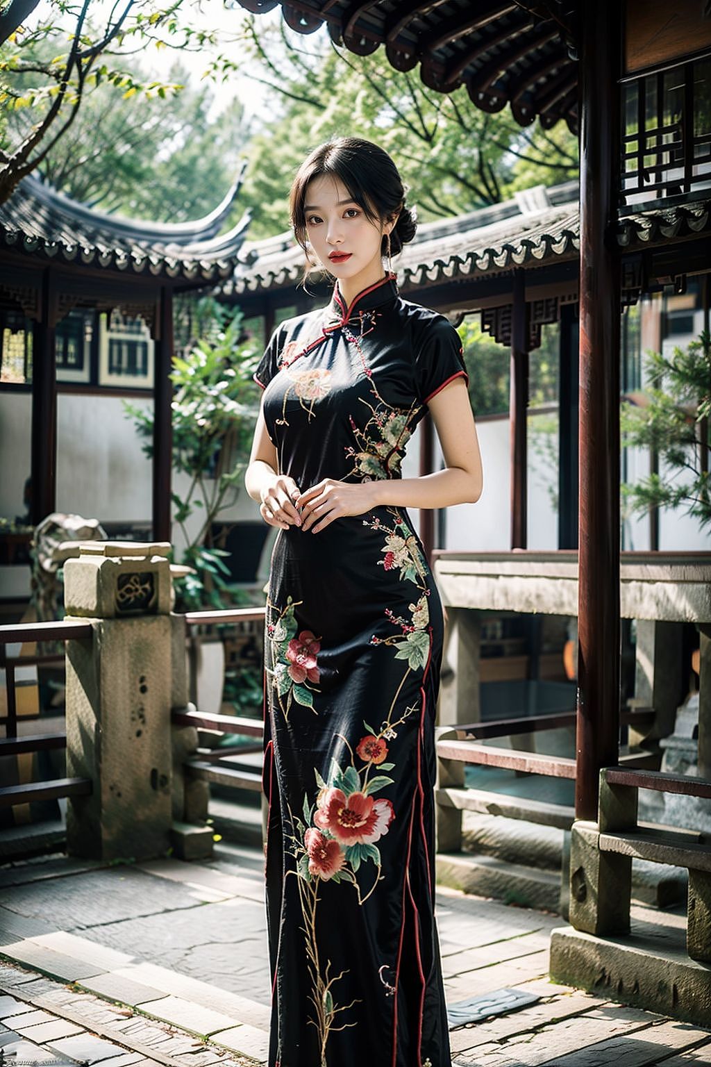 ai插画 肖像生成
