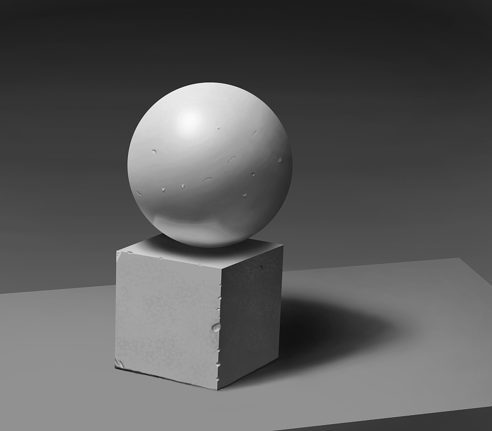 石膏体-球体