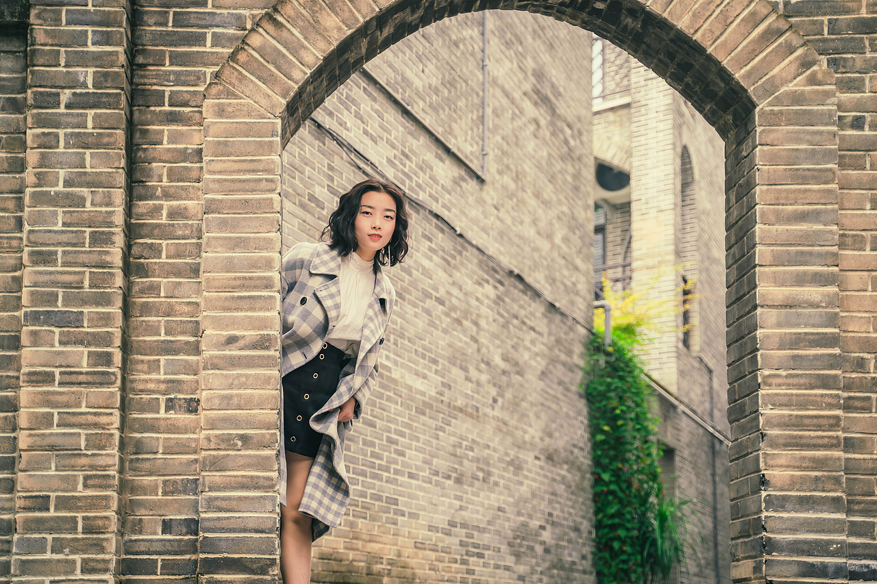 记安仁古镇阳光明媚的一天