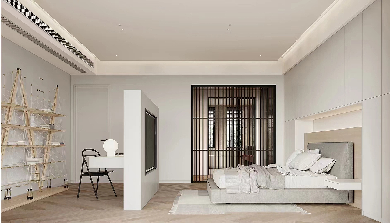 奶油风设计，以偏低饱和度的同色系色彩相互搭配（图ZMzY3MDA5NzM2） - 家装设计 - 站酷设计师吴瑶爱设计原创素材 - 站酷ZCOOL