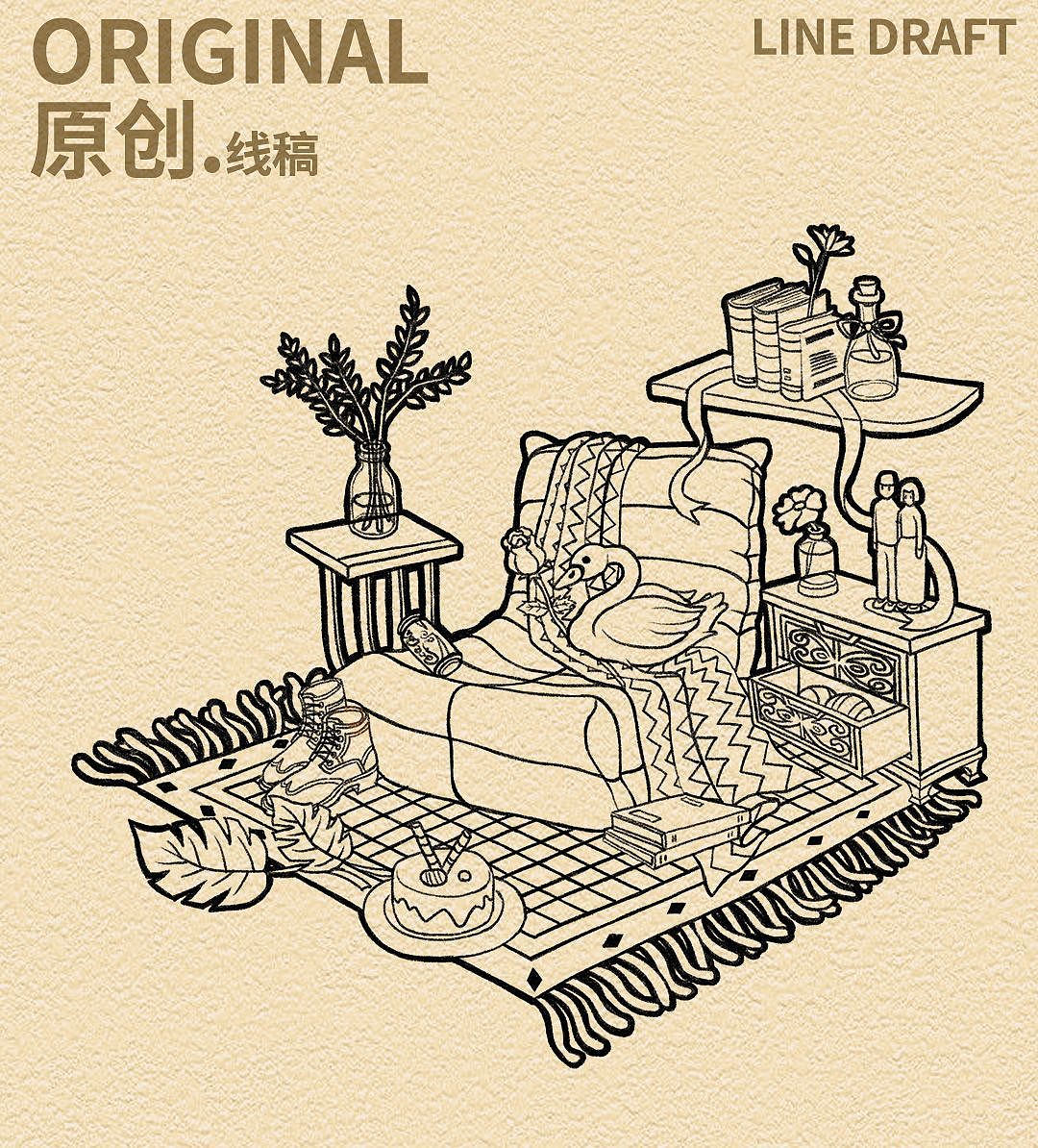 插画刻画进阶练习（图ZMzQzNzc4ODU2） - 商业插画 - 站酷设计师谢鸿蔚原创素材 - 站酷ZCOOL