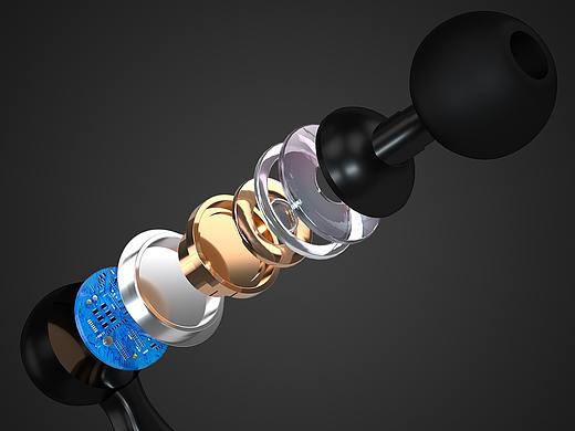 耳机分解图（个人主页-ZMzY3Mjg3OTI=） - 电子产品 - 站酷设计师每天都要向上爬原创素材 - 站酷ZCOOL