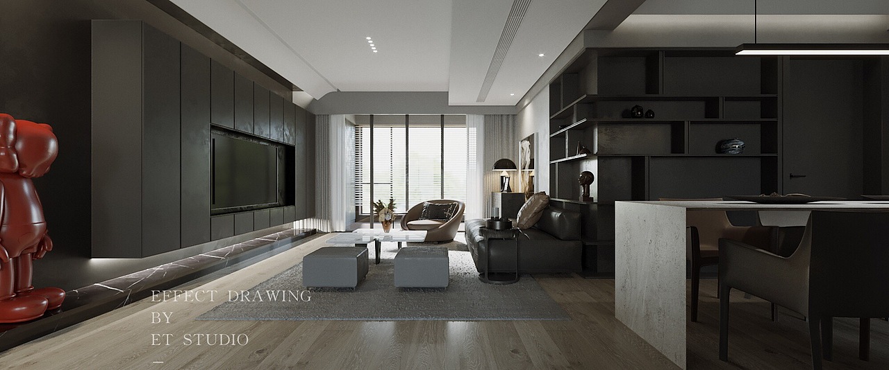 效果表现打造亲子空间 现代小三房