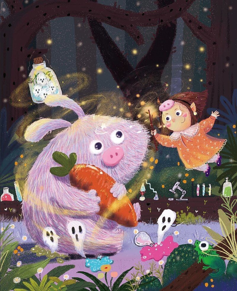 封面项目插画的制作