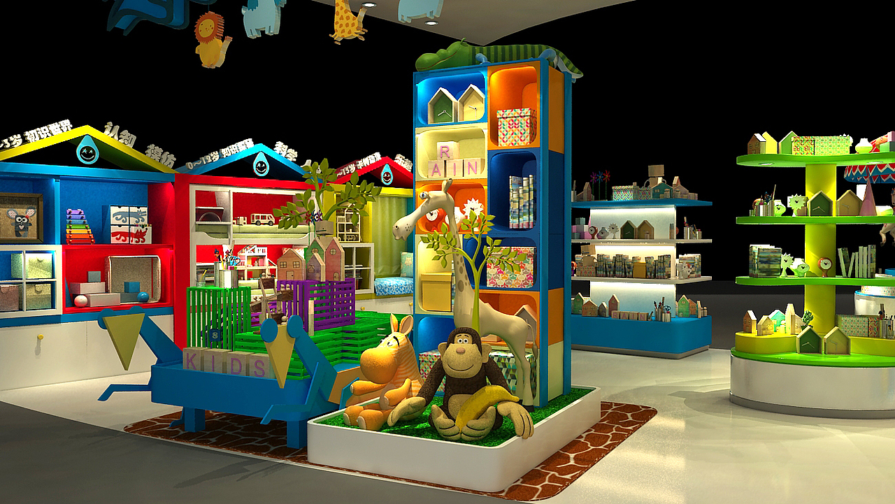 Rain 儿童零售空间设计 × PONGO DESIGN
