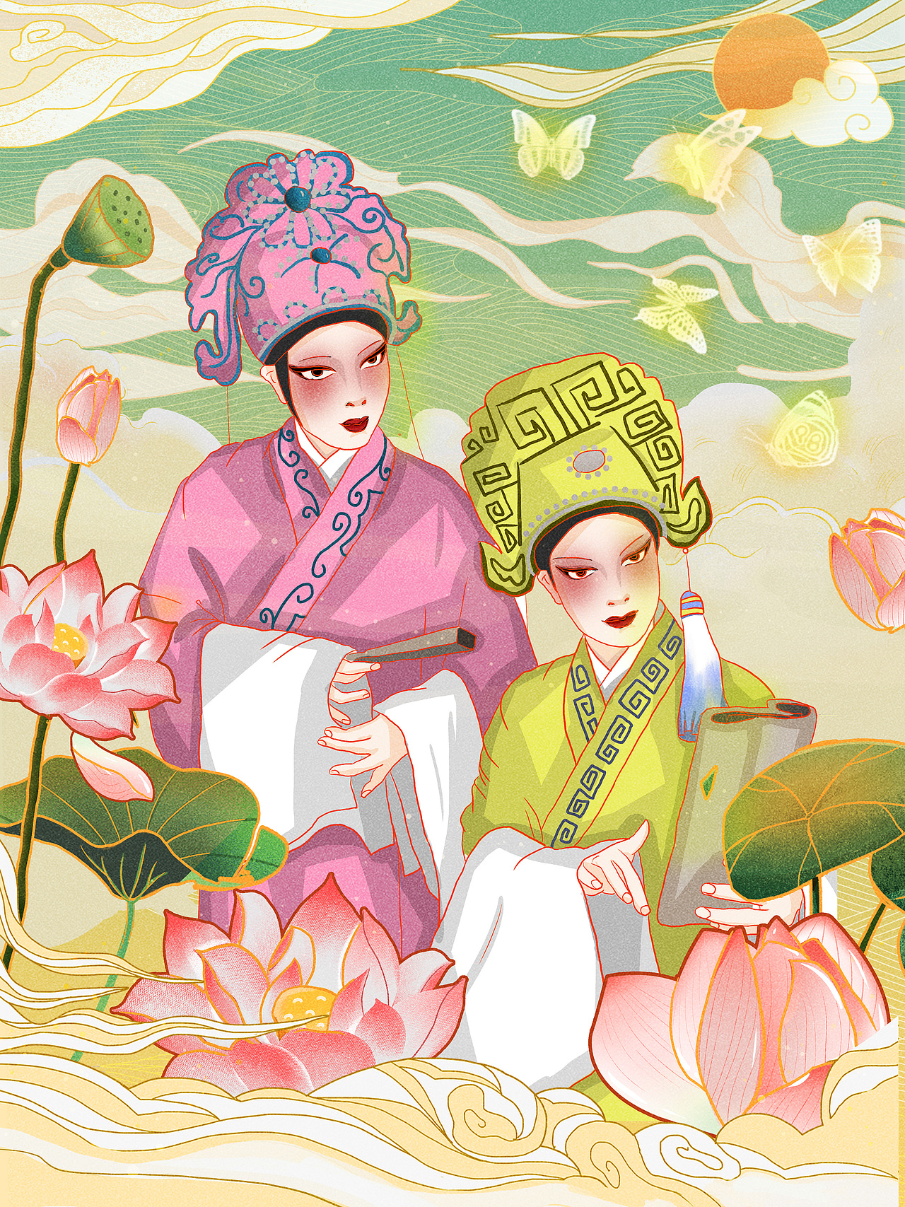 罗卷戏（图ZMjk5ODEyNzc2） - 创作习作 - 站酷设计师Z698692667原创素材 - 站酷ZCOOL