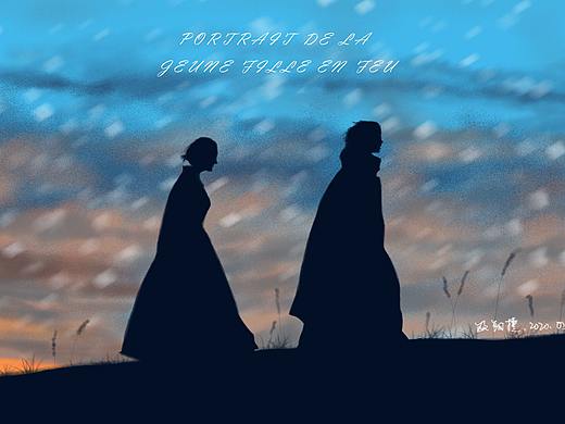 燃烧女子的肖像