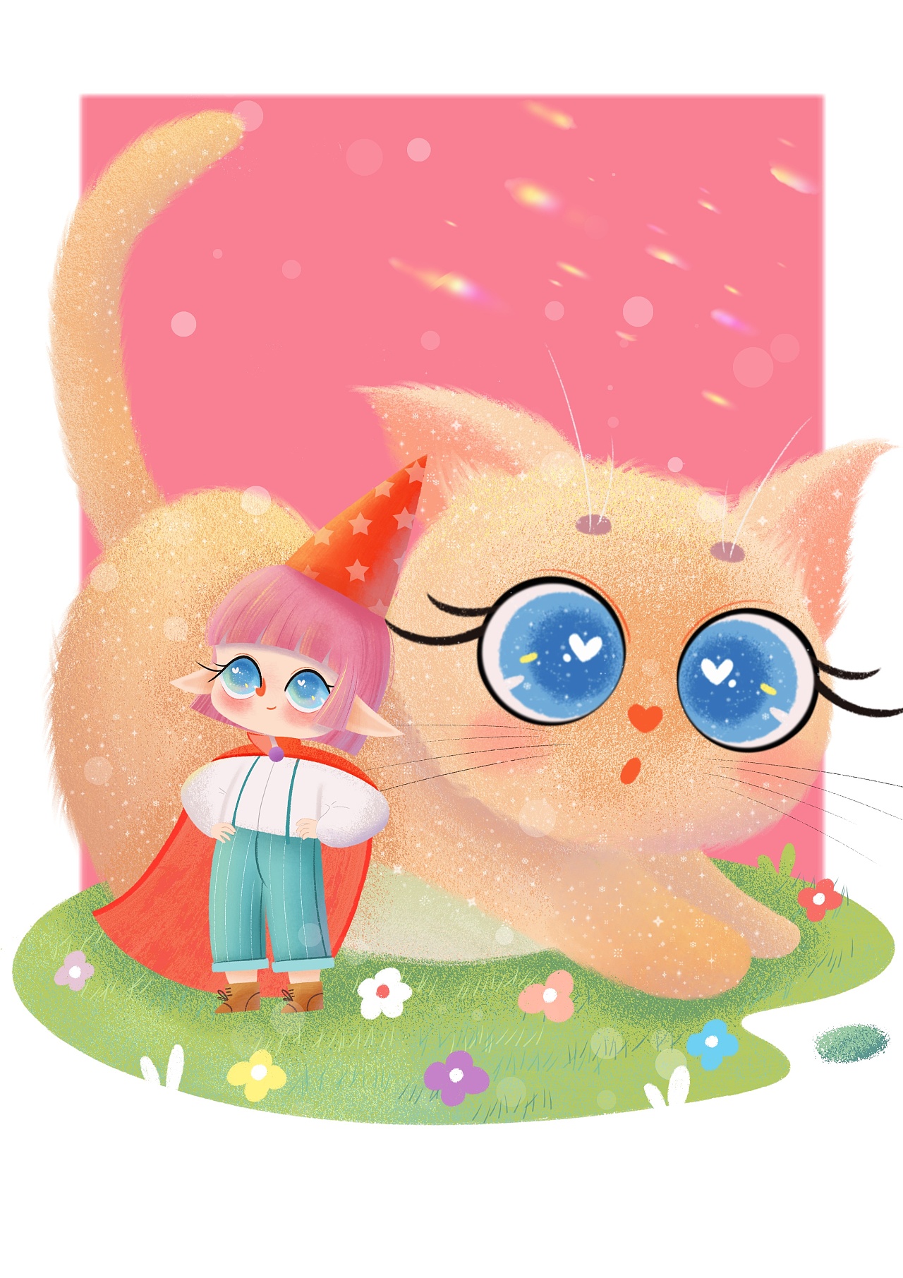 小猫咪与小精灵