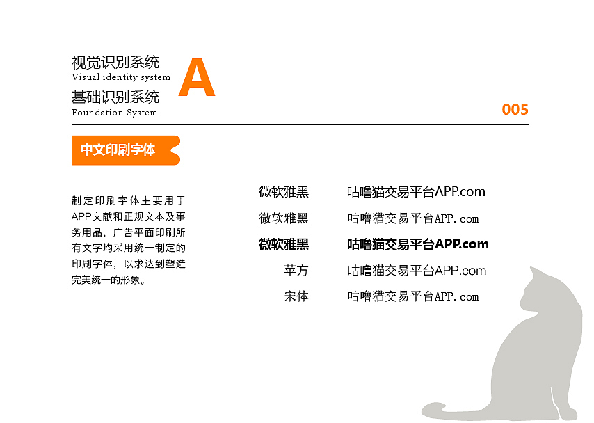 咕噜猫VI手册设计