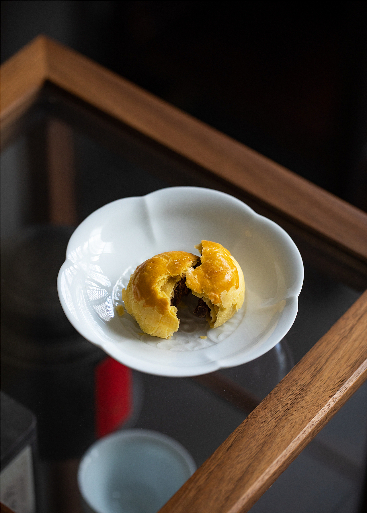 陶瓷茶点盘/茶道茶具配件/小果盘