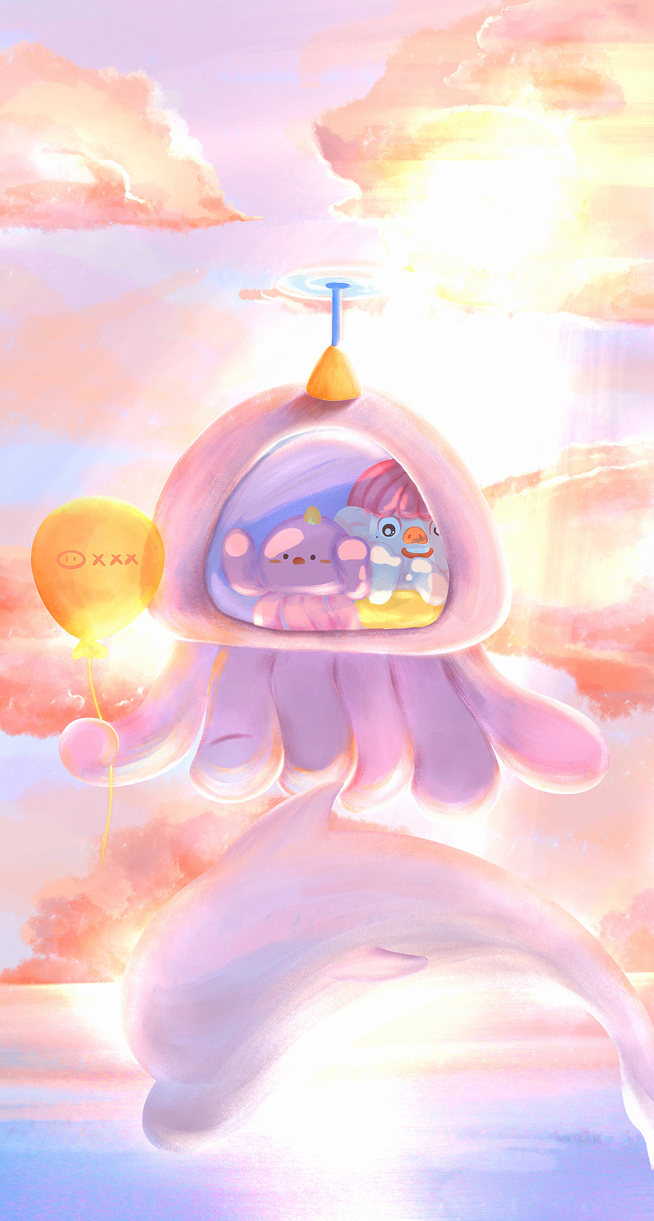 洗香香原创个人IP形象+插画延伸（图ZMjYwNDM1NjEy） - IP形象 - 站酷设计师洗香香烤章鱼原创素材 - 站酷ZCOOL