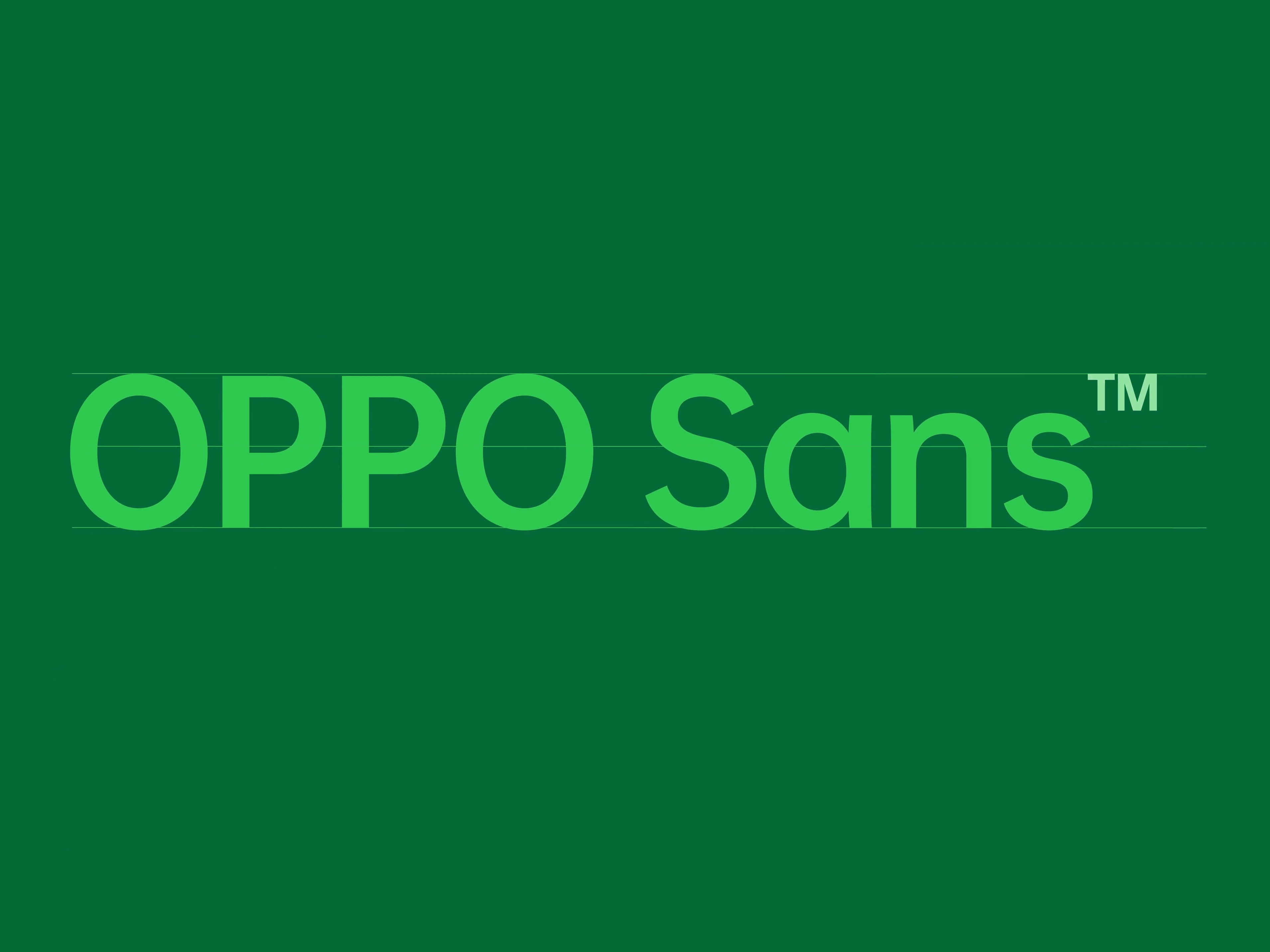 OPPO Sans 全新品牌定制字体