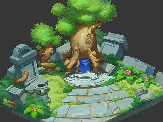 《生命之树》（个人主页-ZNDU1MDQxMDg=） - 概念设定 - 站酷设计师Bboy飞翼原创素材 - 站酷ZCOOL