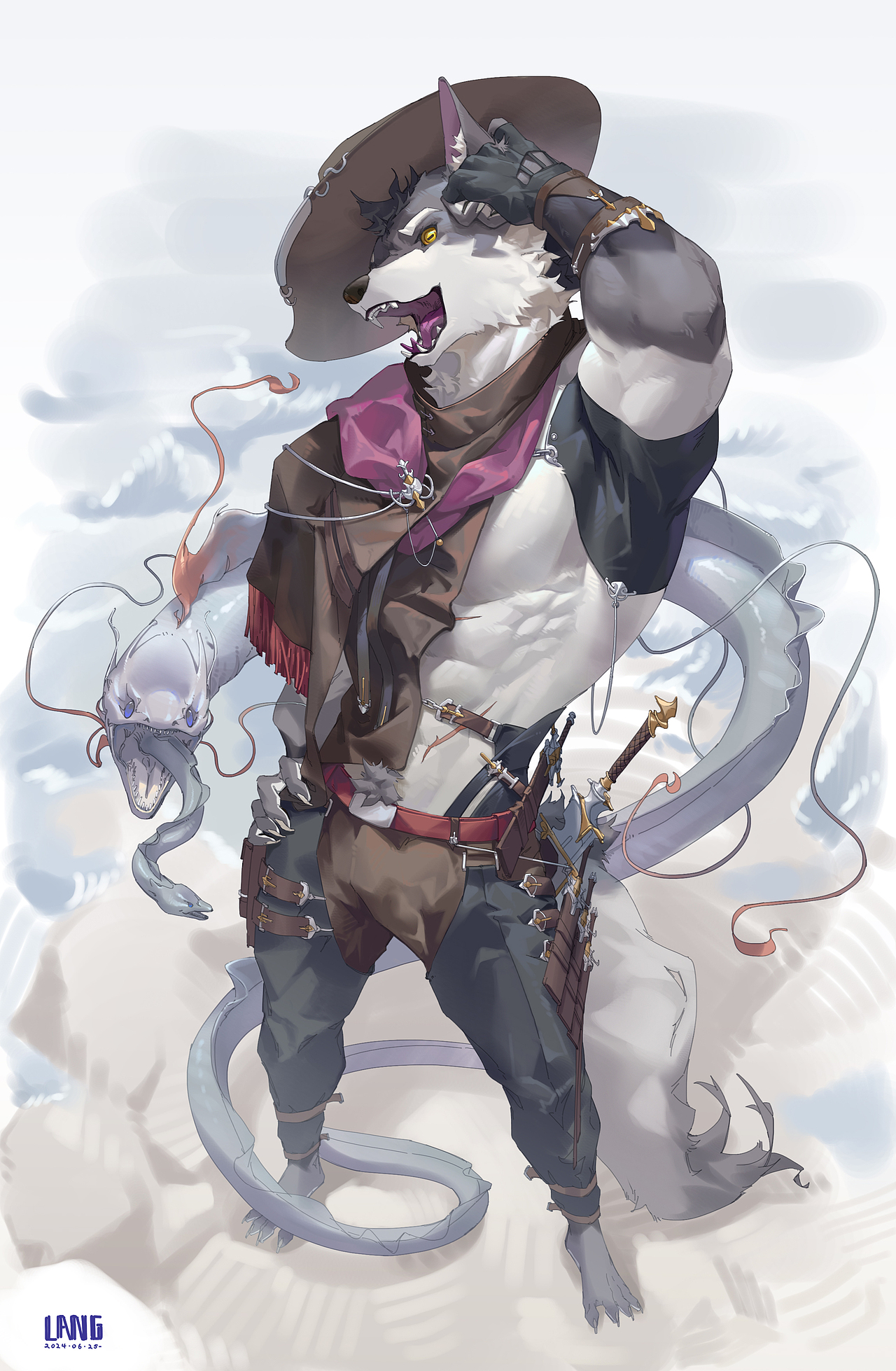 前阵子的委托（图ZMzczNjU5ODEy） - 商业插画 - 站酷设计师DaLang213原创素材 - 站酷ZCOOL