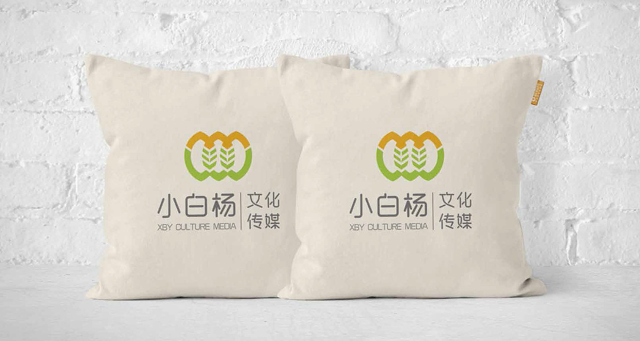 小白杨文化传媒logo提案