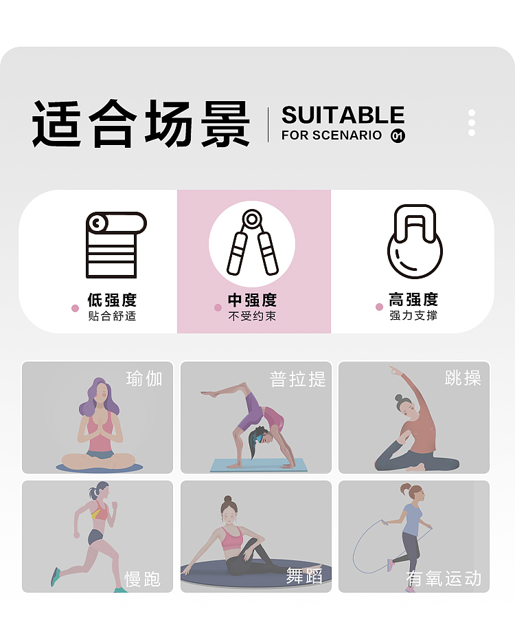 瑜伽健身详情页