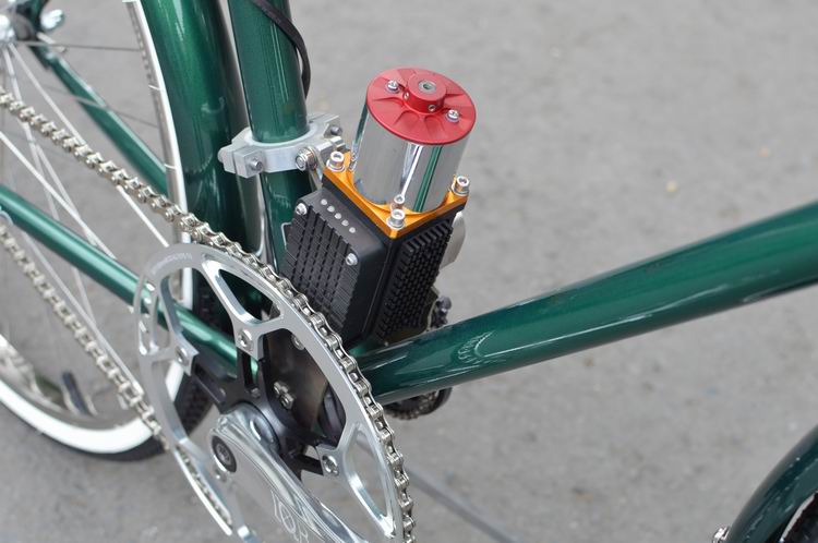 最简单的自行车助力器图片