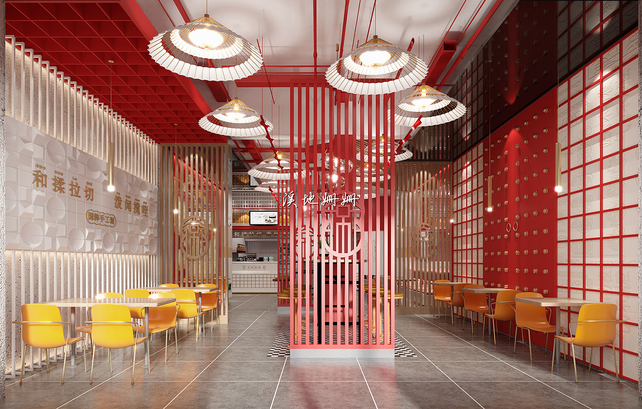 京强调西北国粹小吃店--餐饮空间