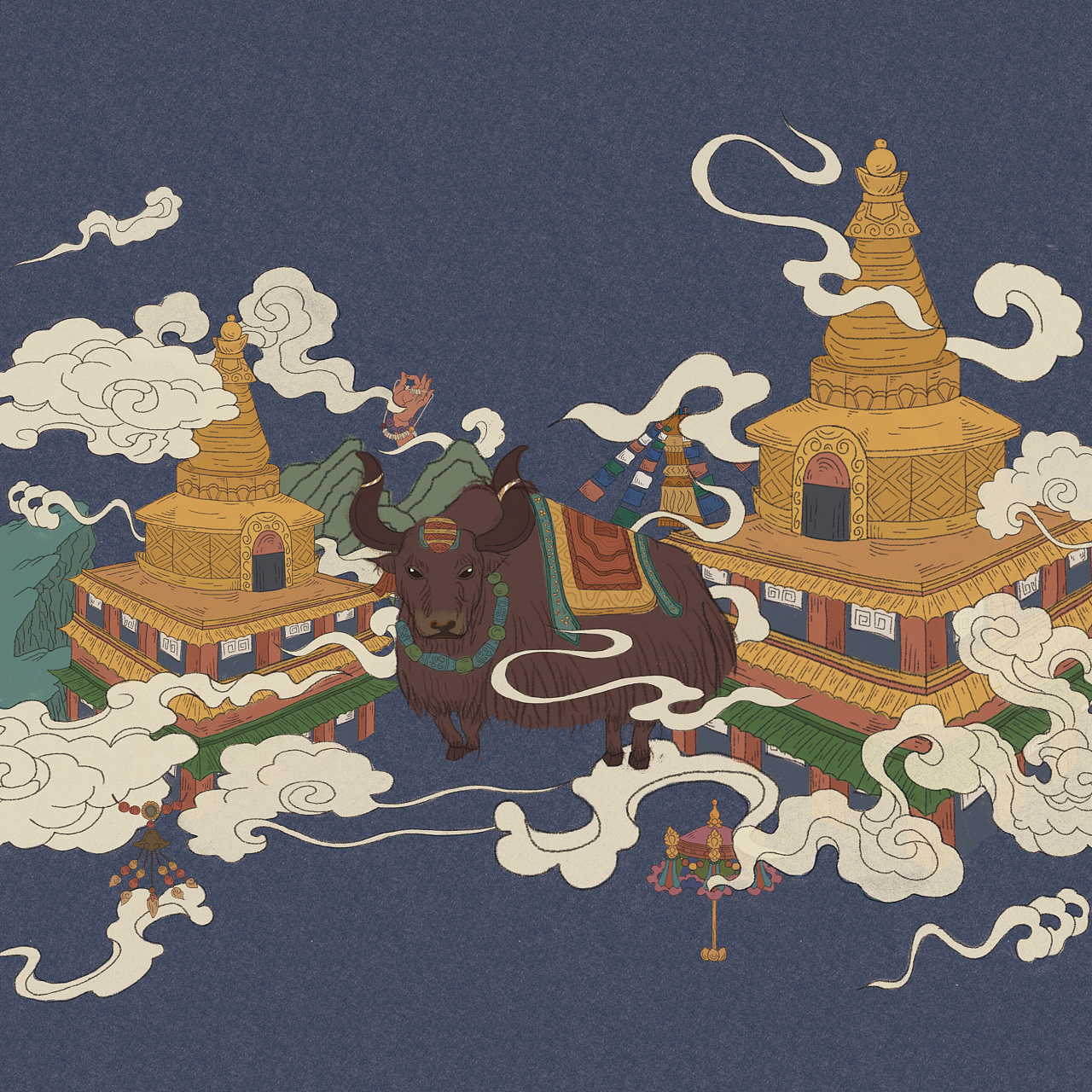 品牌| "西牧都"牦牛肉干vi,包装