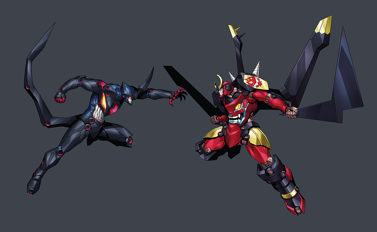 红莲螺岩和螺旋王（图ZMTgzMDI1NDA4） - 创作习作 - 站酷设计师洋葱星人原创素材 - 站酷ZCOOL