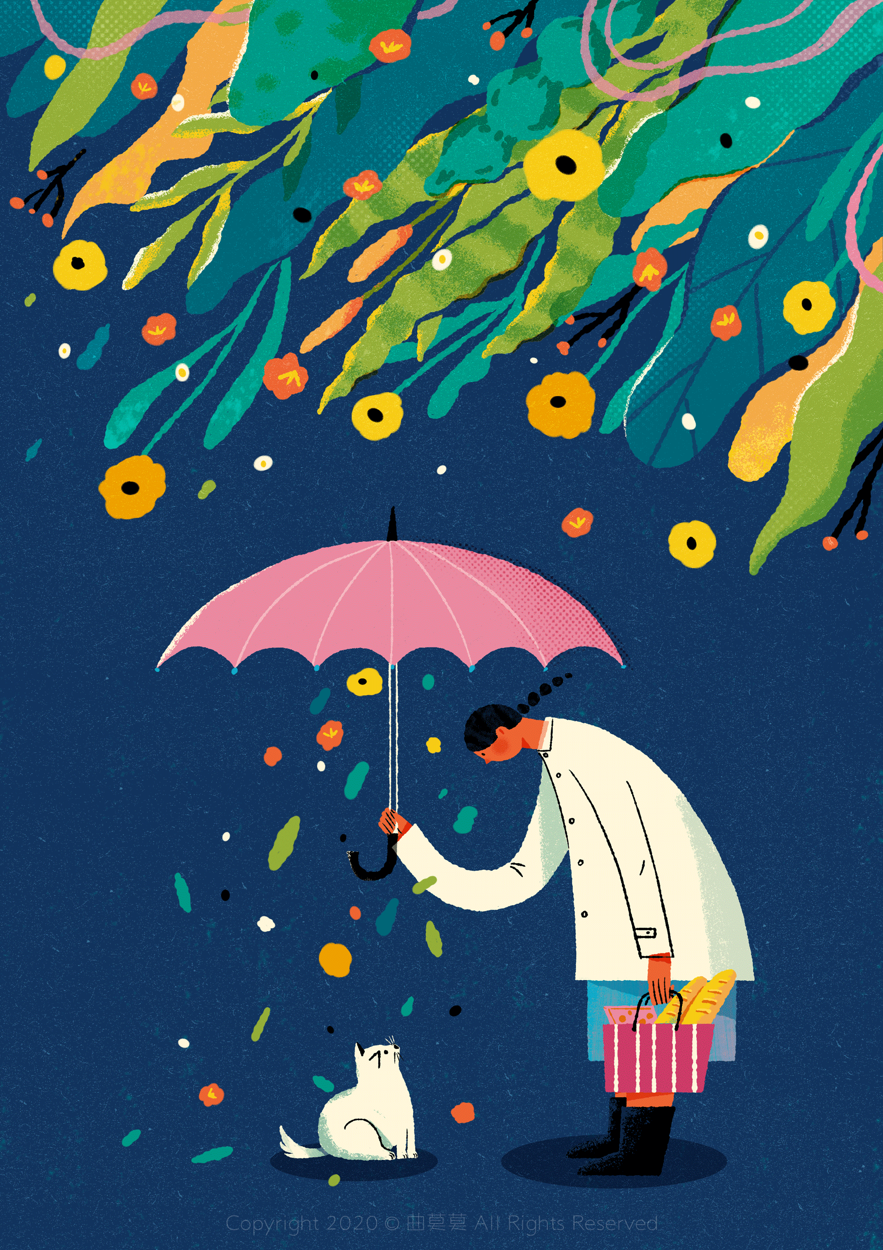 温馨|插画|商业插画|曲莫莫 - 原创作品 - 站酷 (zcool)