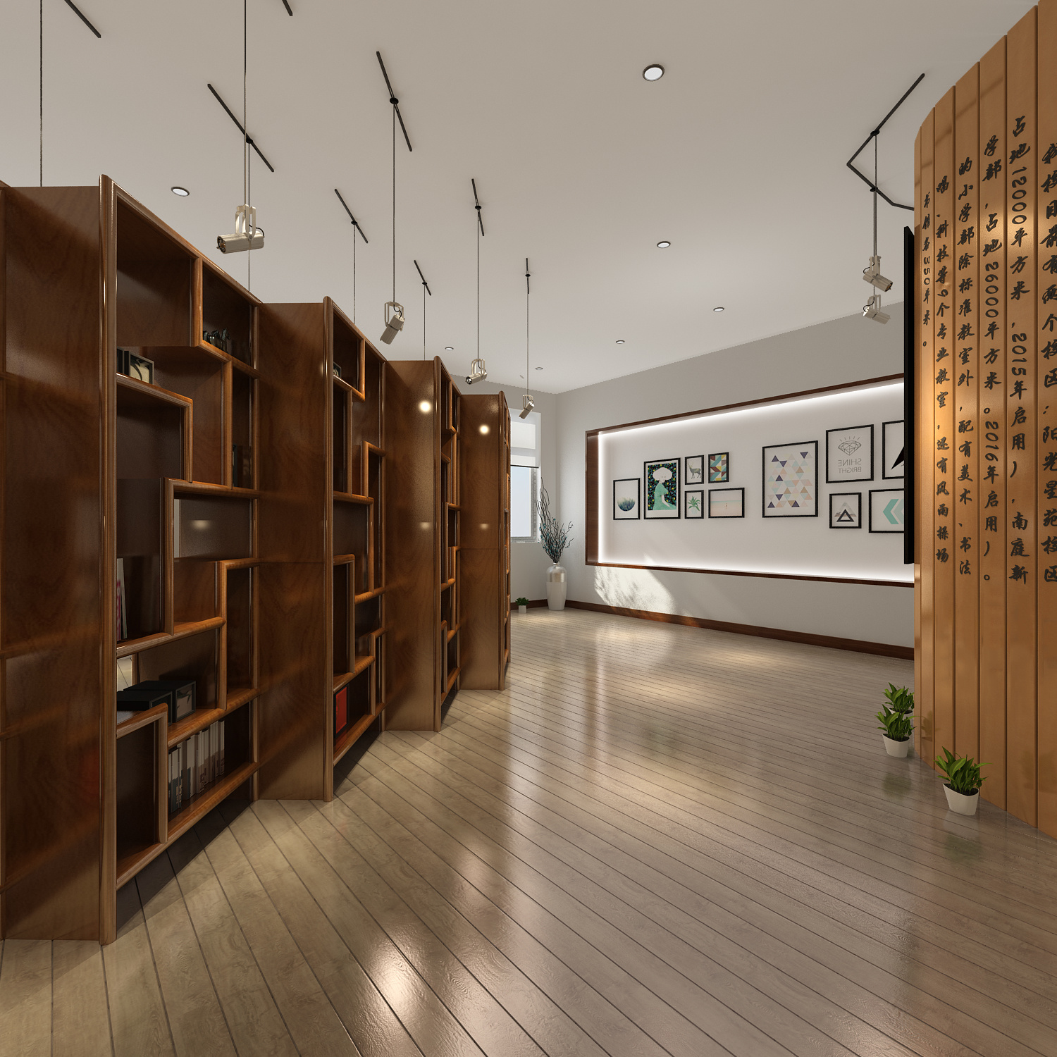 丰台教育科学研究院展馆|空间|室内设计|刘庆东 - 原创作品 - 站酷