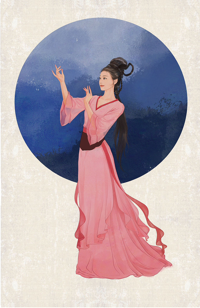 86版西游记同人绘画：杏仙（图ZMzYyNDY1MzAw） - 创作习作 - 站酷设计师月溪鸣原创素材 - 站酷ZCOOL