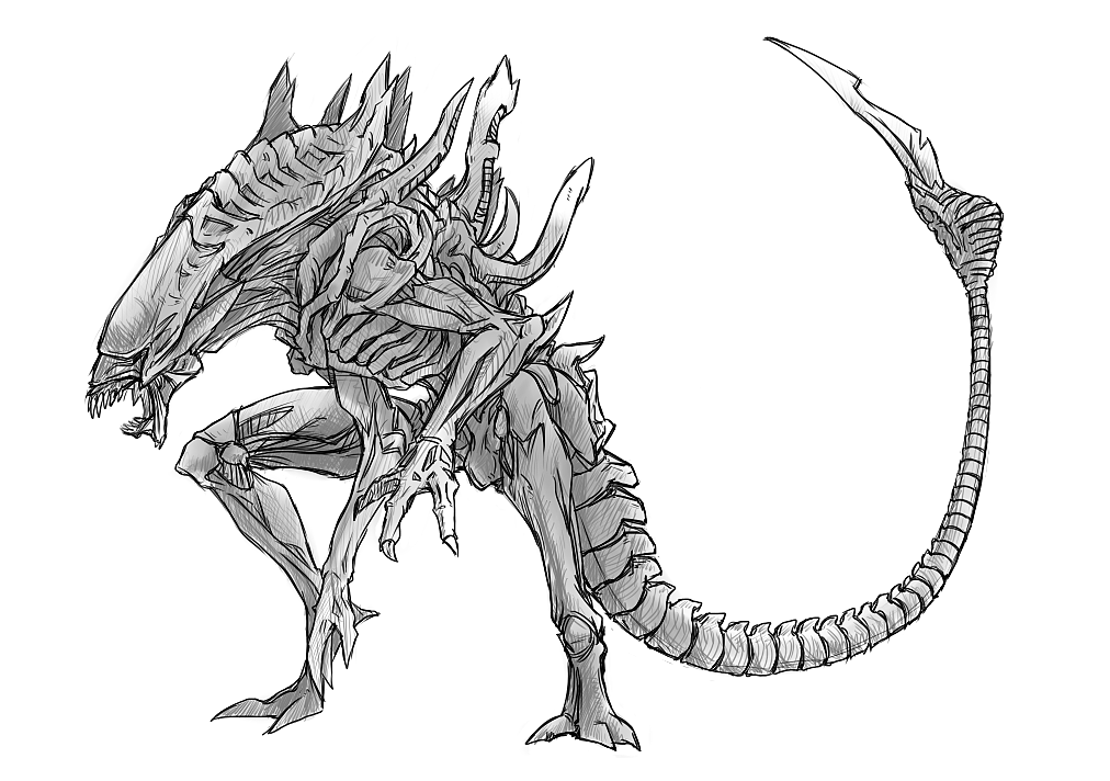 异形_白污鸦-站酷zcool