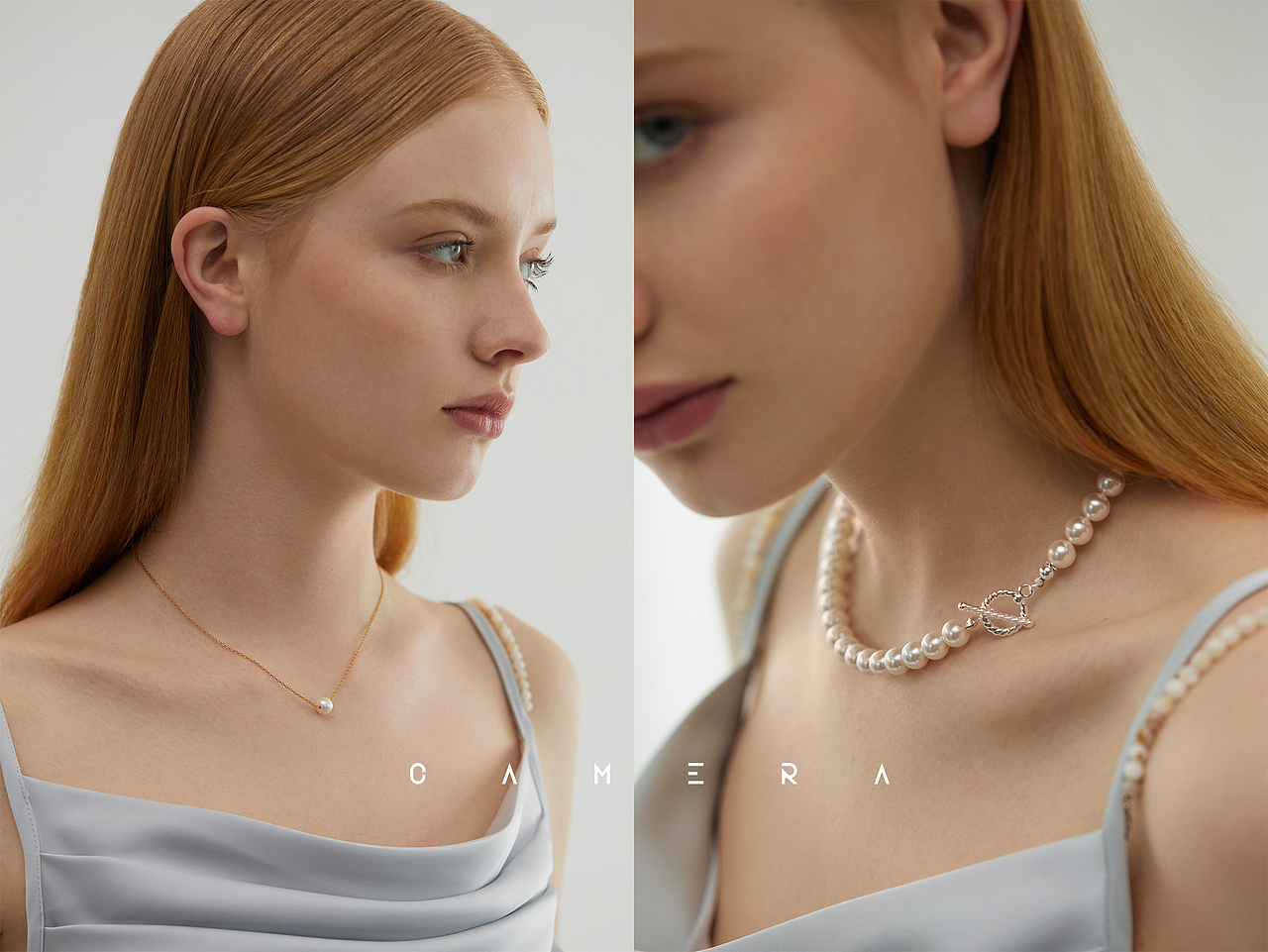 HELAS电商品牌 | 珍珠项链模特拍照（图ZMzE2MzExNjQ4） - 人像摄影 - 站酷设计师咔萌摄影原创素材 - 站酷ZCOOL